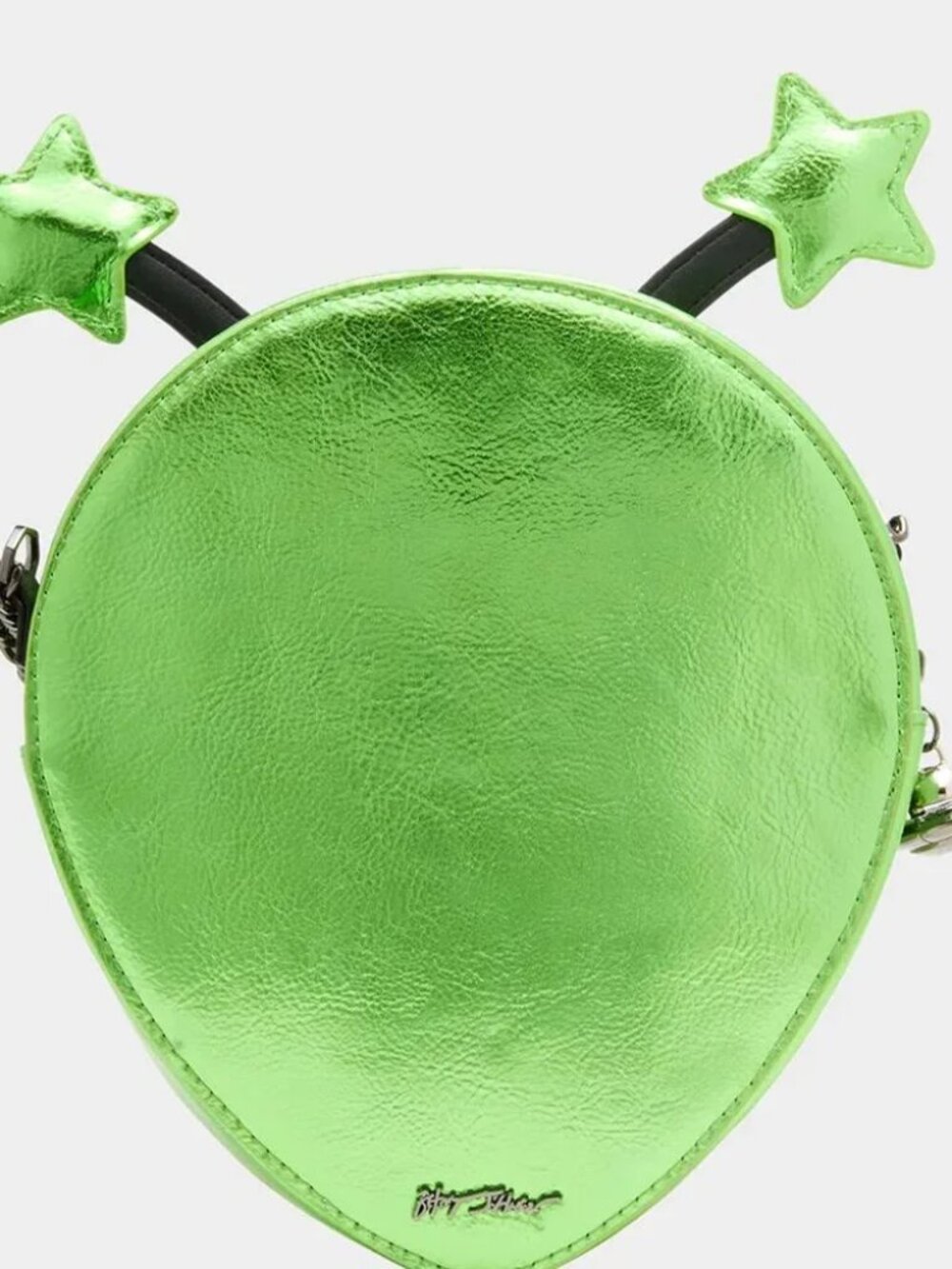 Betsey Johnson Exclusive Kitsch Lightup Out Of Your Orbit Bag Green Alien NWT - Picture 5 of 16